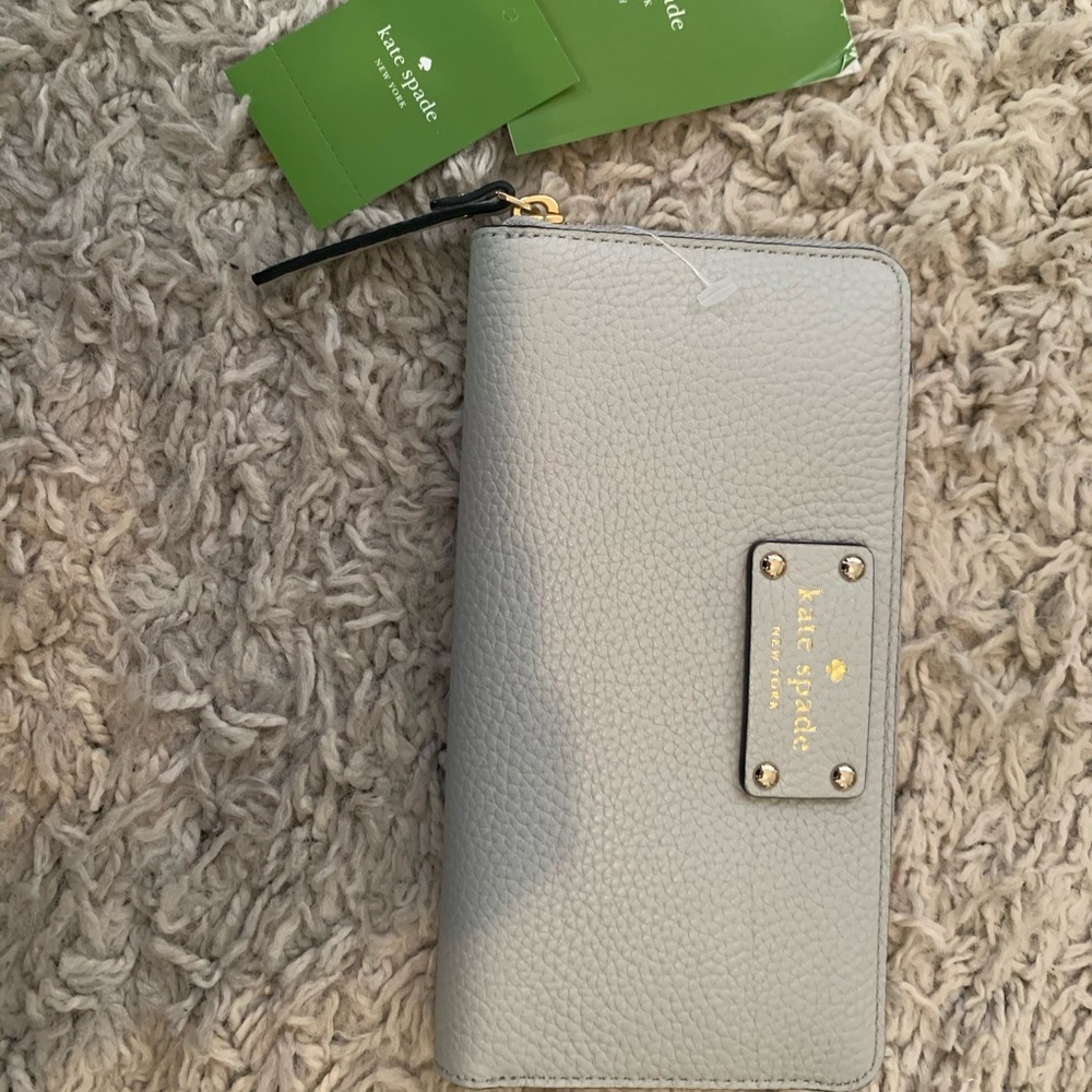 Kate Spade Berkshire Road Lightsmoke Wallet